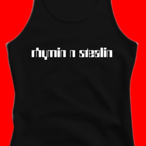 Rhymin N Stealin Plane Graphic Tank Top